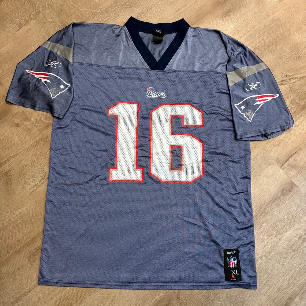 Vintage Y2K NFL Reebok New England Patriots Matt Cassel #16 Jersey Men's XL Rare